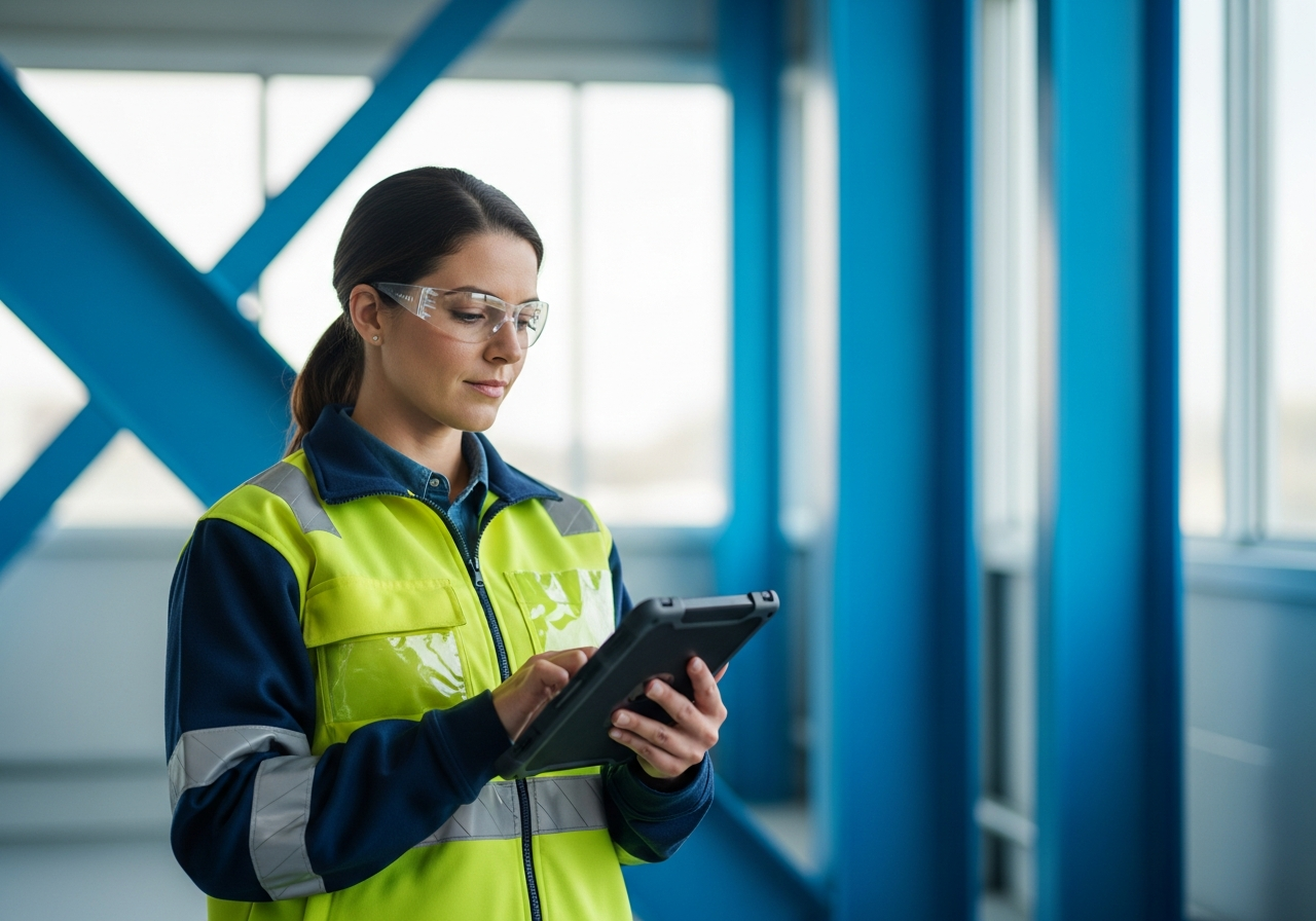 Responsable HSE pilotant la conformité