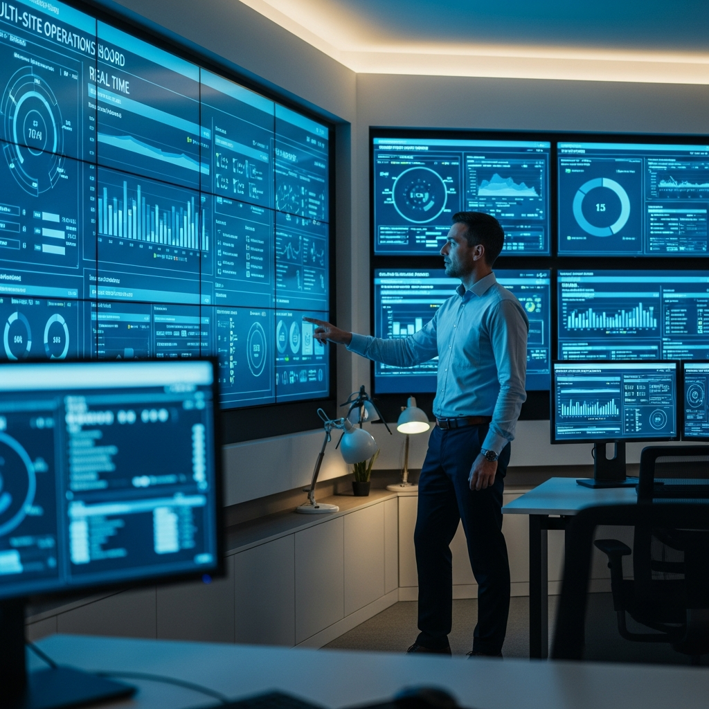 Responsable d'exploitation pilotant plusieurs sites